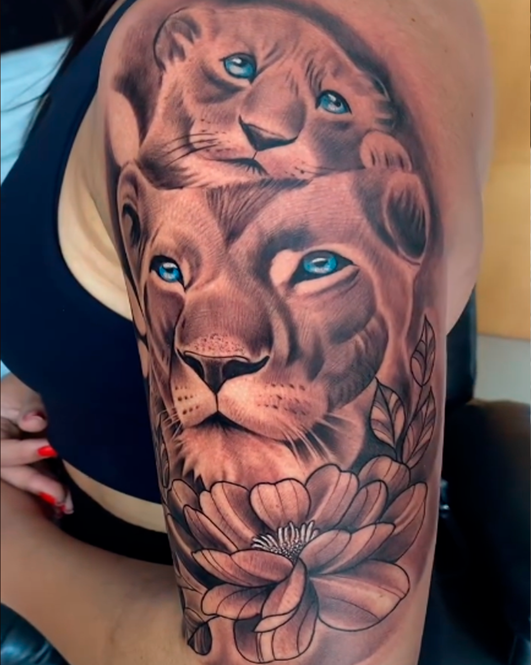 Tatuagem de Leão