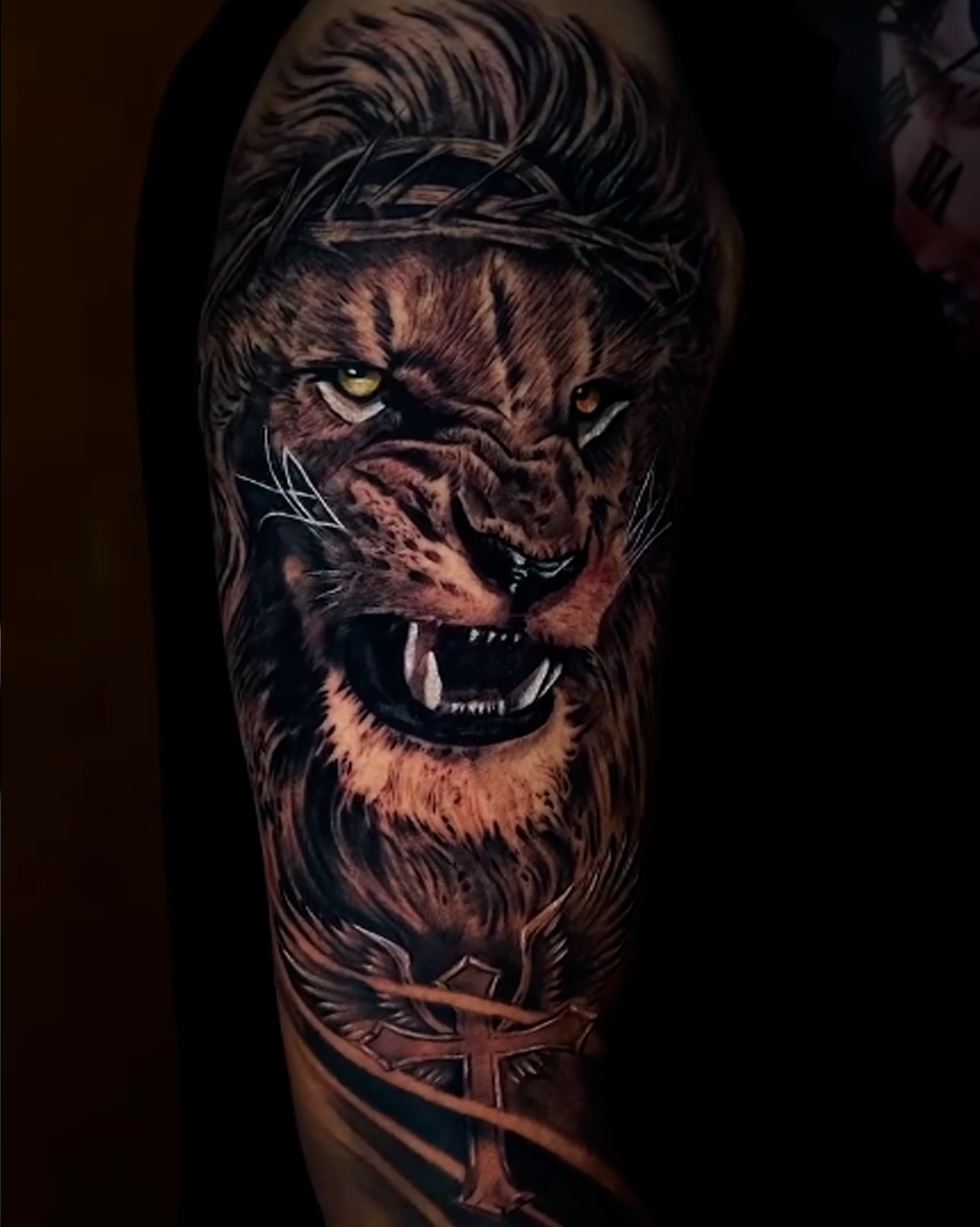 Tatuagem de Leão