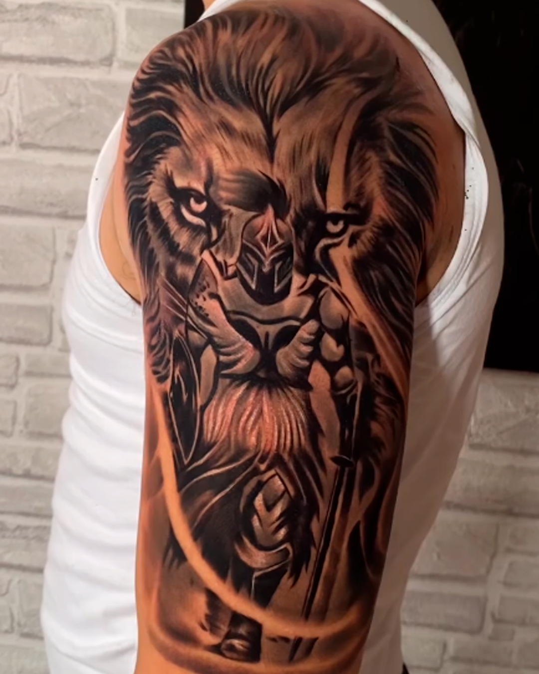 Tatuagem de Leão