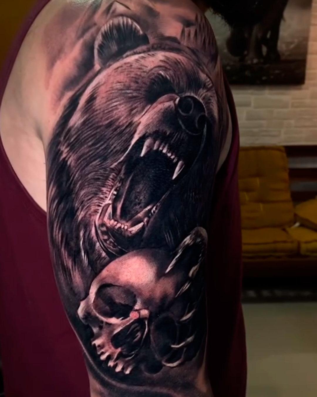 Tatuagem de Urso